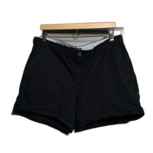 Old Navy Everyday Shorts Black Size 14 Stretch Casual Comfort Cotton Blend